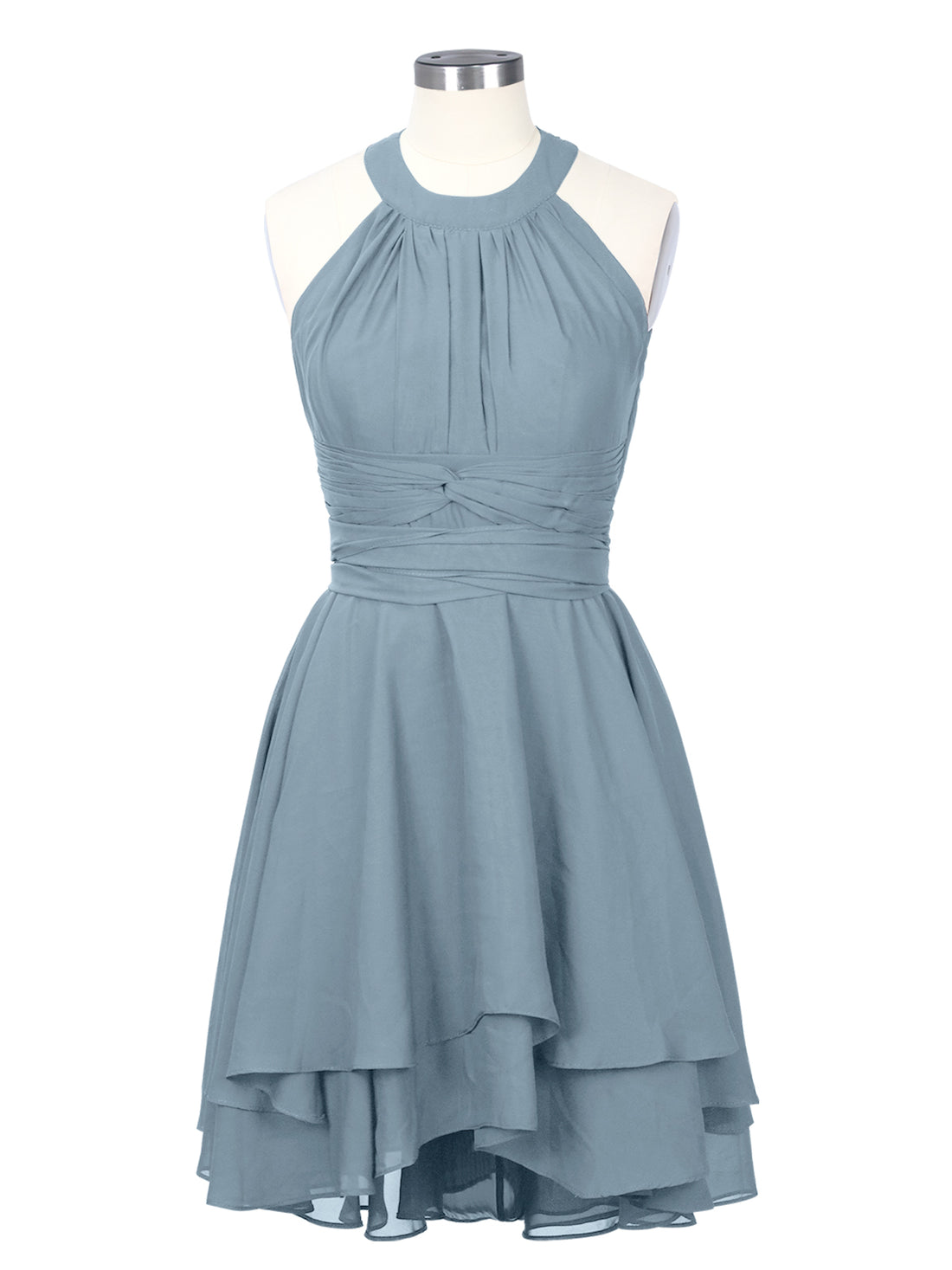 Halter Bridesmaid Dress 