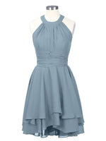 Halter Bridesmaid Dress 