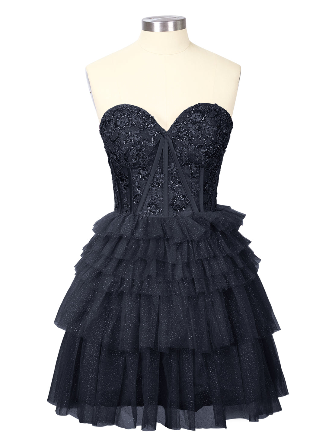 Sparkle Sweetheart Mini Gown Dress 