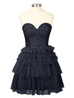 Sparkle Sweetheart Mini Gown Dress 
