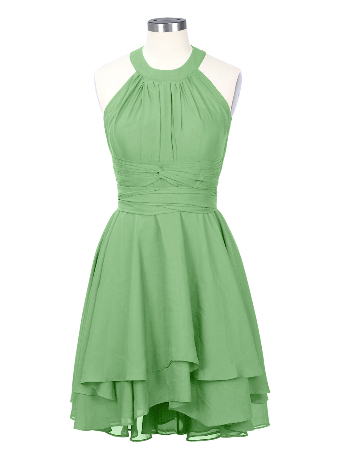 Halter Bridesmaid Dress 