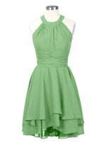 Halter Bridesmaid Dress 
