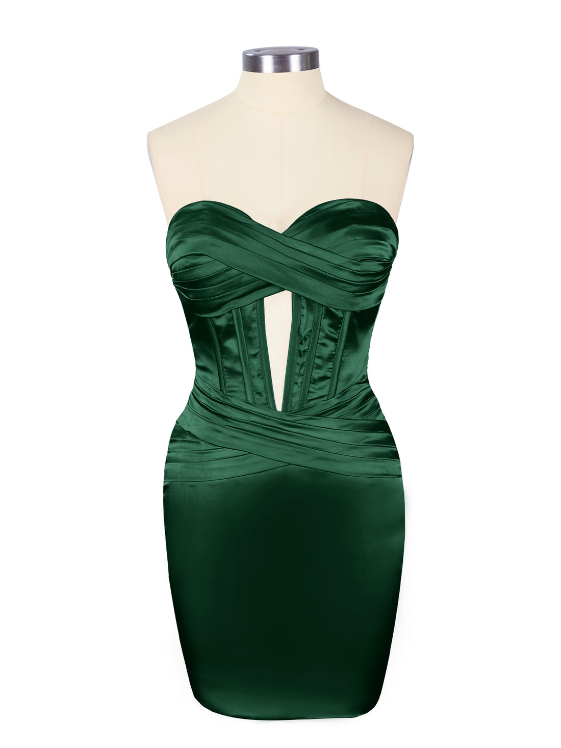 Sweetheart Corset Cutout Mini Dress 