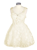 Sweetheart 3D Flower Wedding Dress 