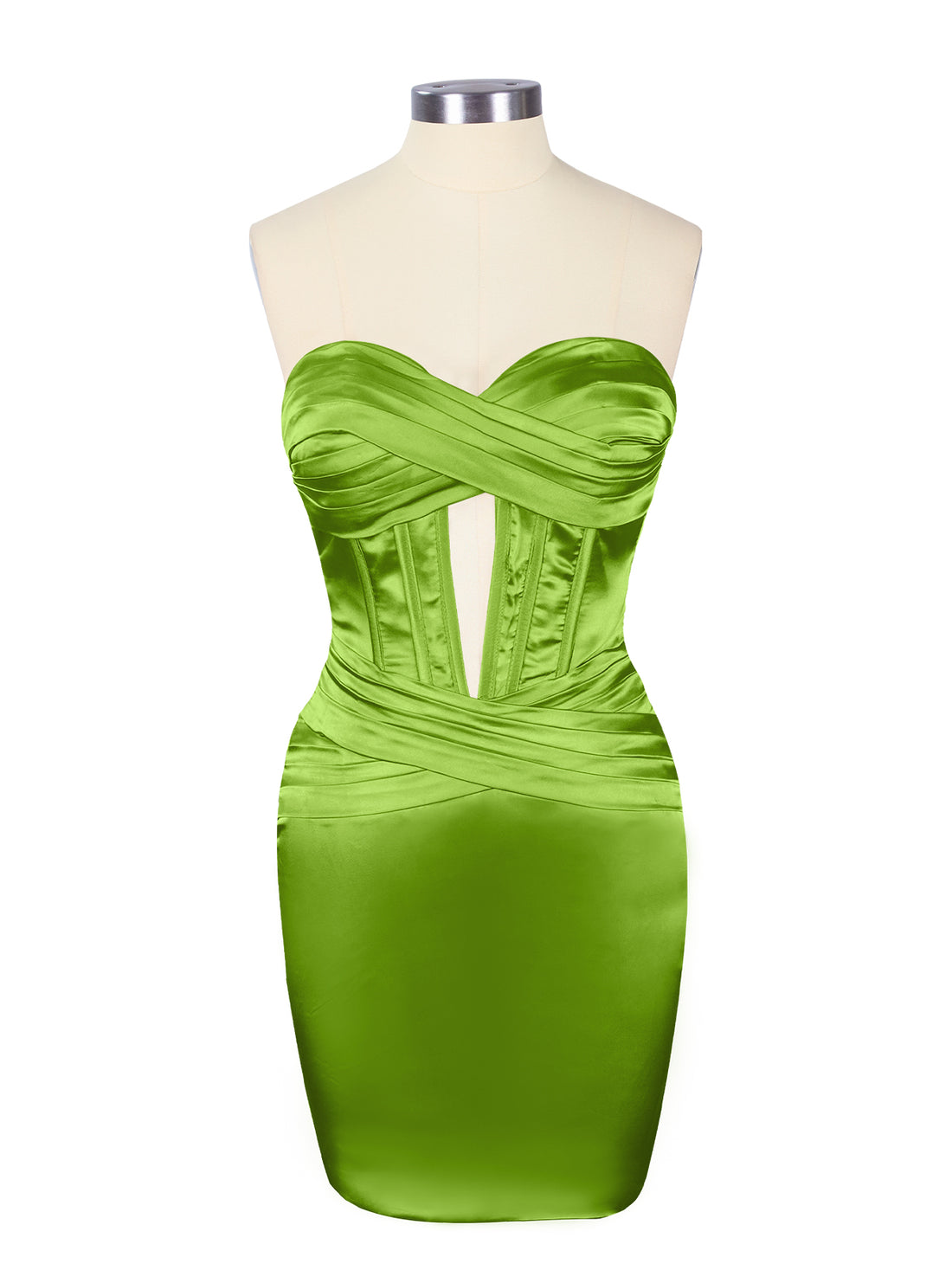 Sweetheart Corset Cutout Mini Dress 