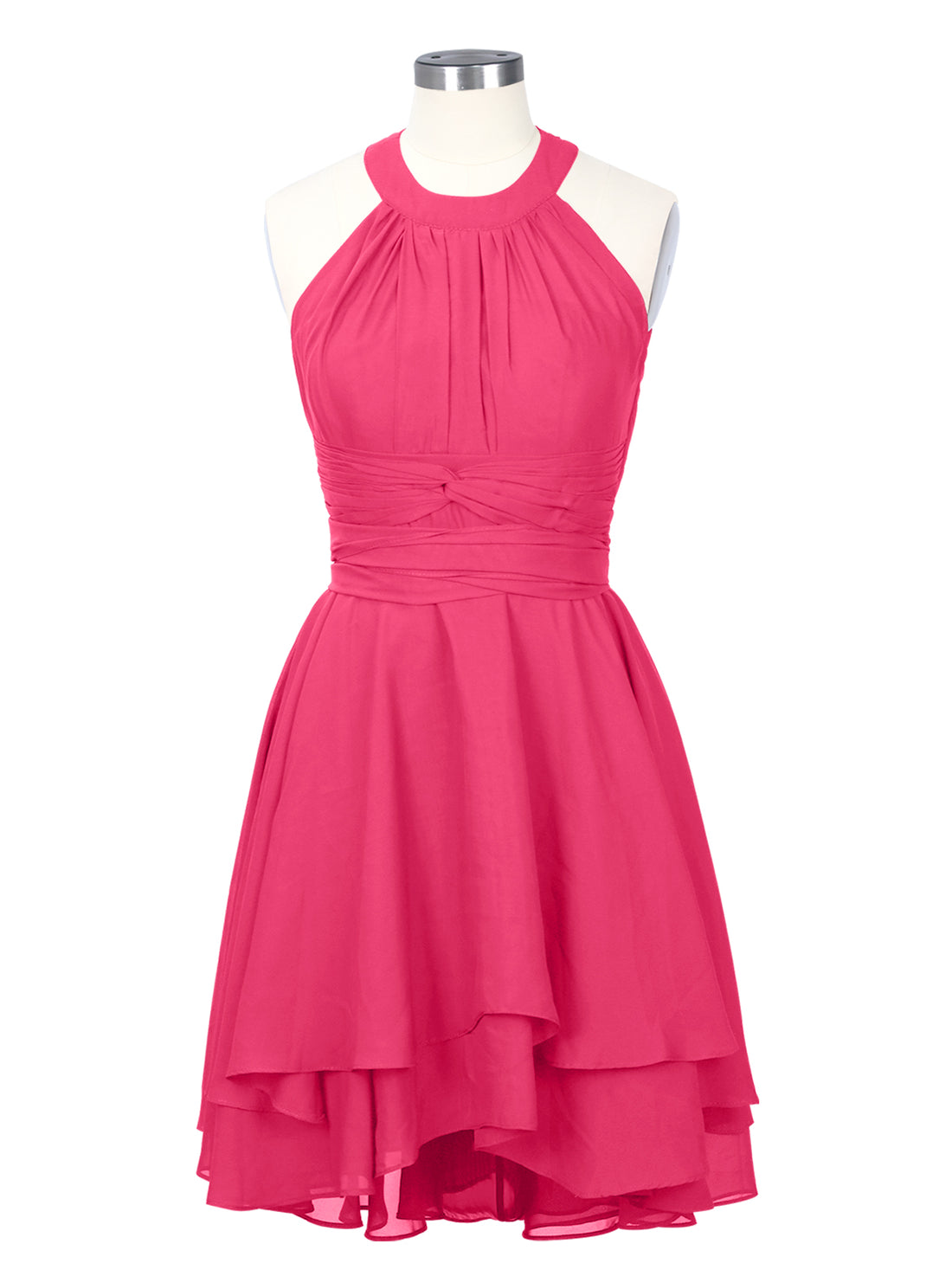 Halter Bridesmaid Dress 