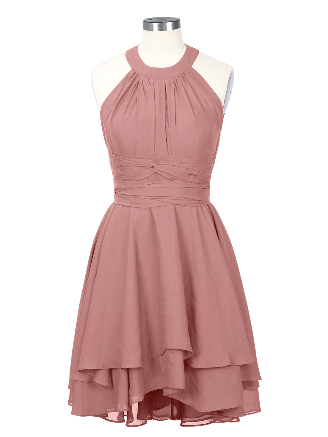 Halter Bridesmaid Dress 