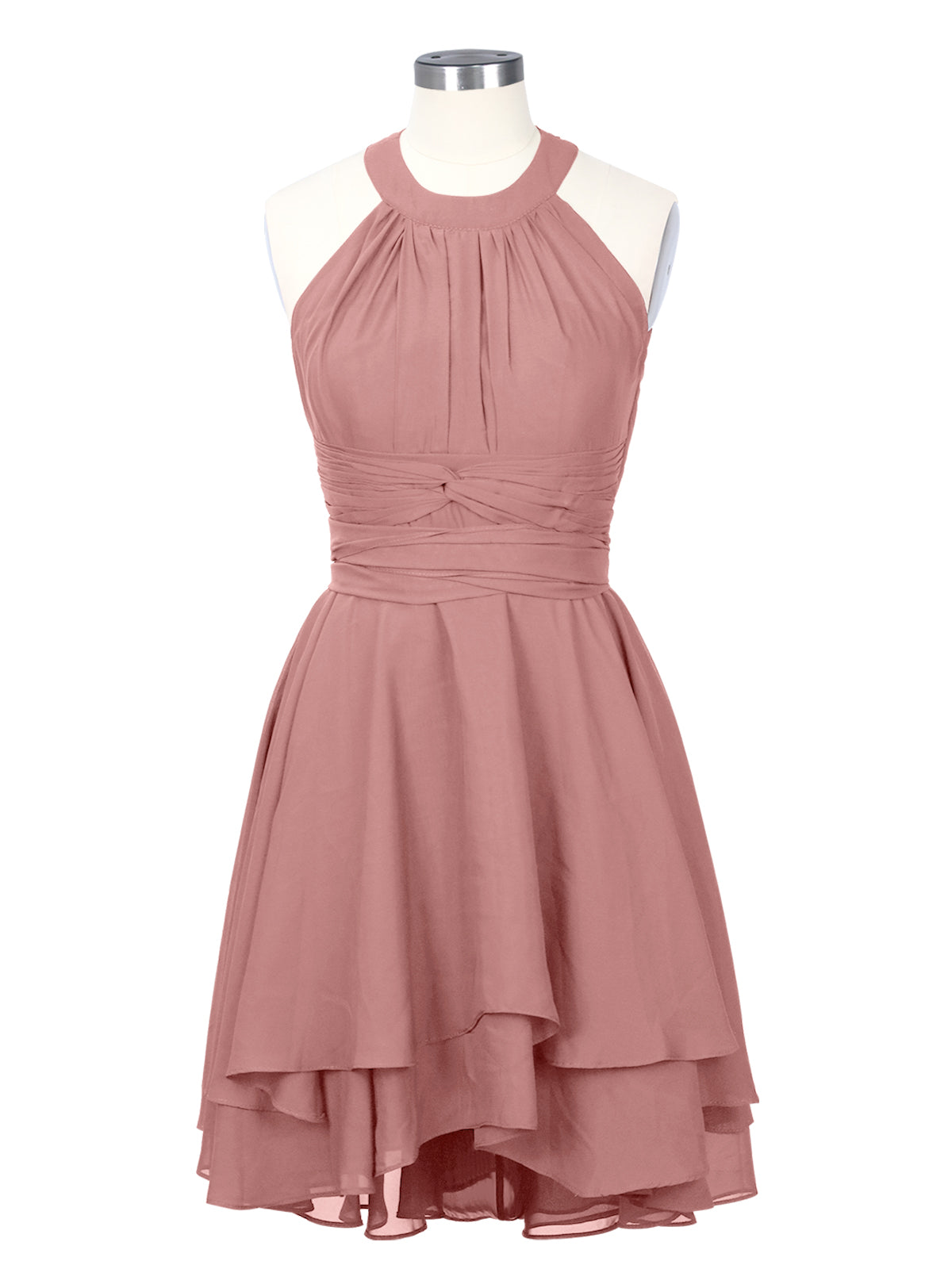 Halter Bridesmaid Dress 