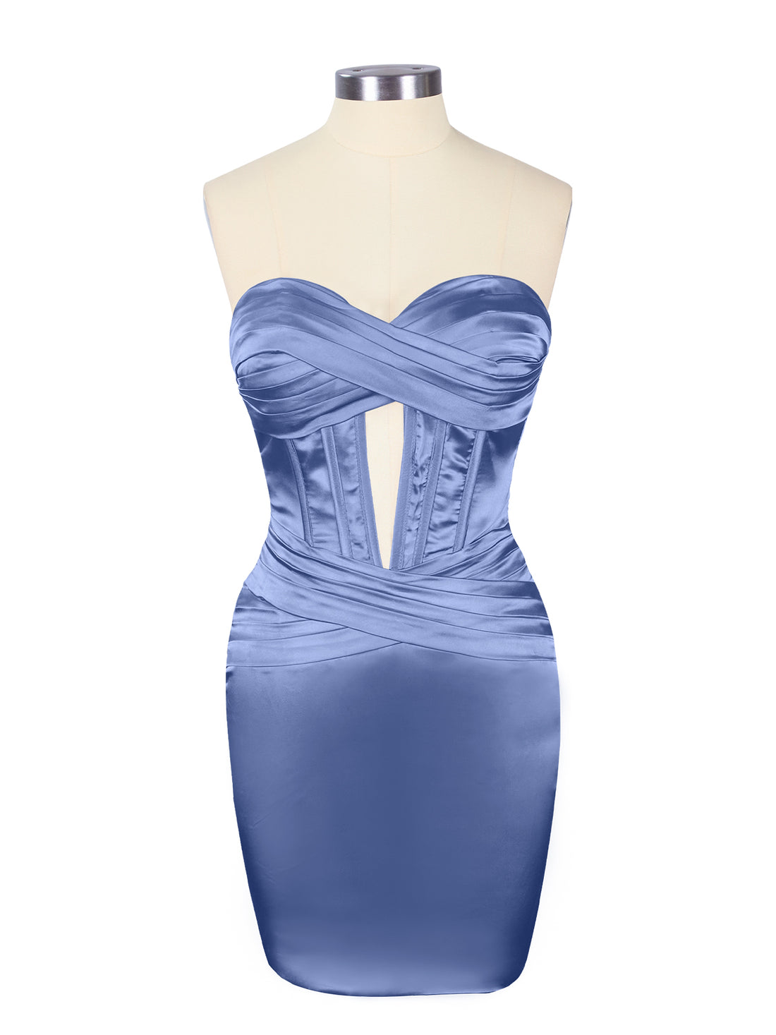 Sweetheart Corset Cutout Mini Dress 