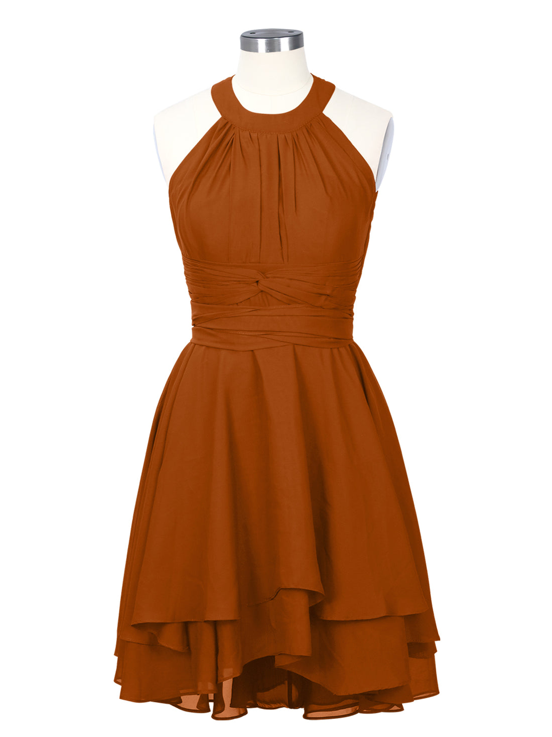 Halter Bridesmaid Dress 