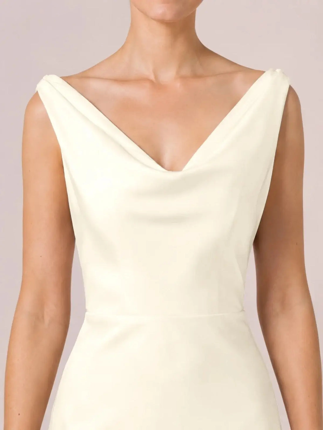 Minimalist A-Line Wedding Dress with Court Train