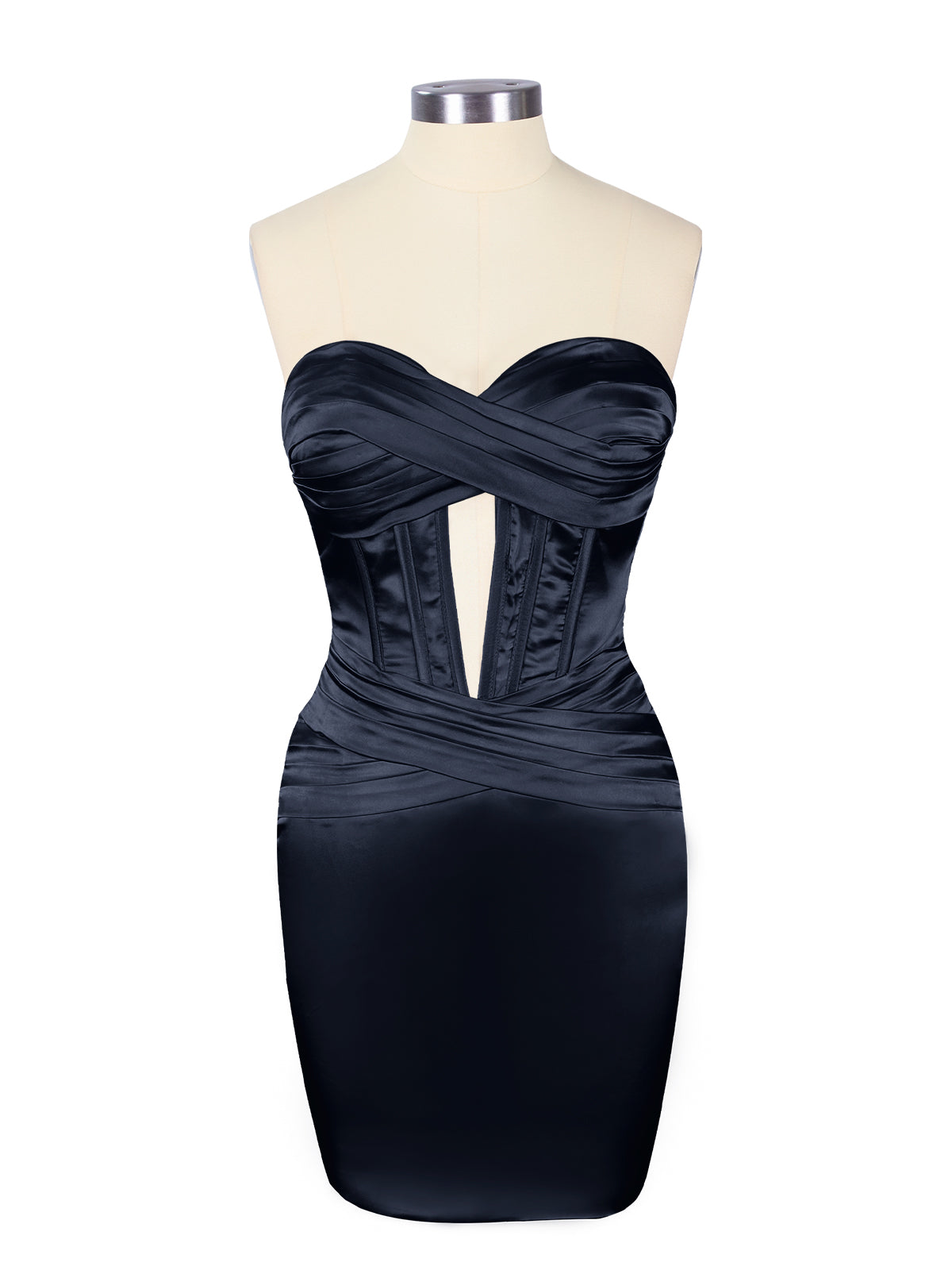 Sweetheart Corset Cutout Mini Dress 
