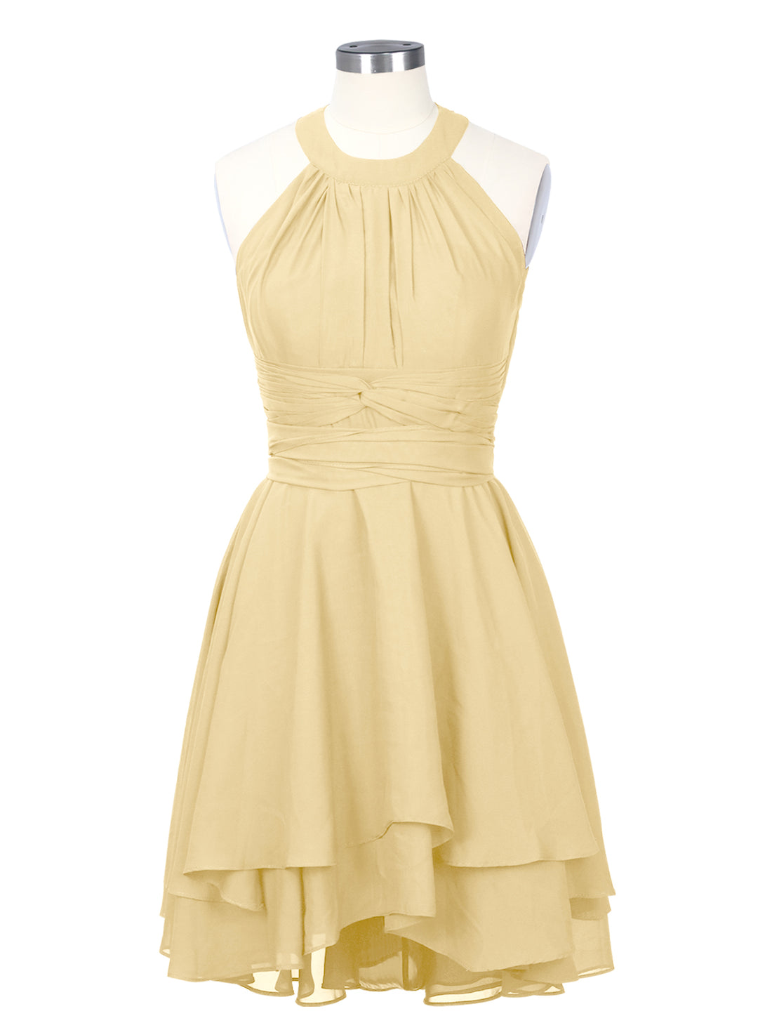 Halter Bridesmaid Dress 
