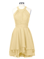 Halter Bridesmaid Dress 