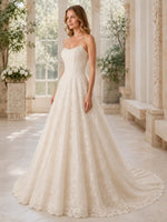 Romantic A-Line Wedding Dress