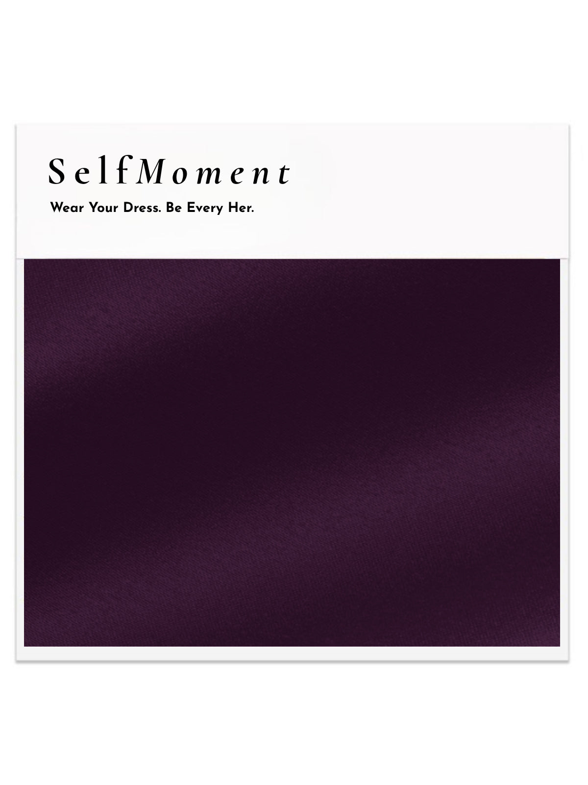 SelfMoment Satin Swatch