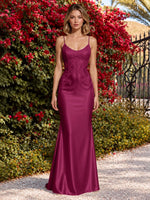 Mermaid Prom Dress with Sequin Appliques 