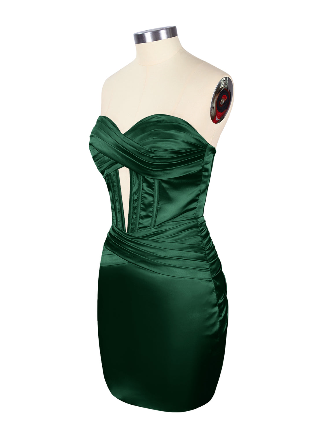 Sweetheart Corset Cutout Mini Dress 