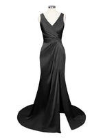 Slit Sheath Prom Dress 