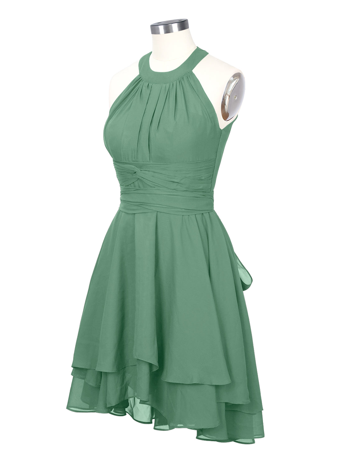 Halter Bridesmaid Dress 