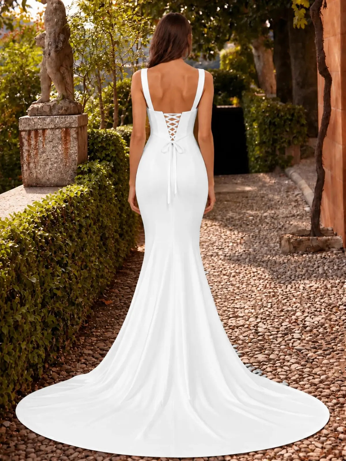 Mermiad Wedding Dress with Sweetheart Neckline