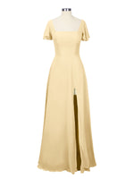 Flutter Sleeves Bridesmaid Dress 