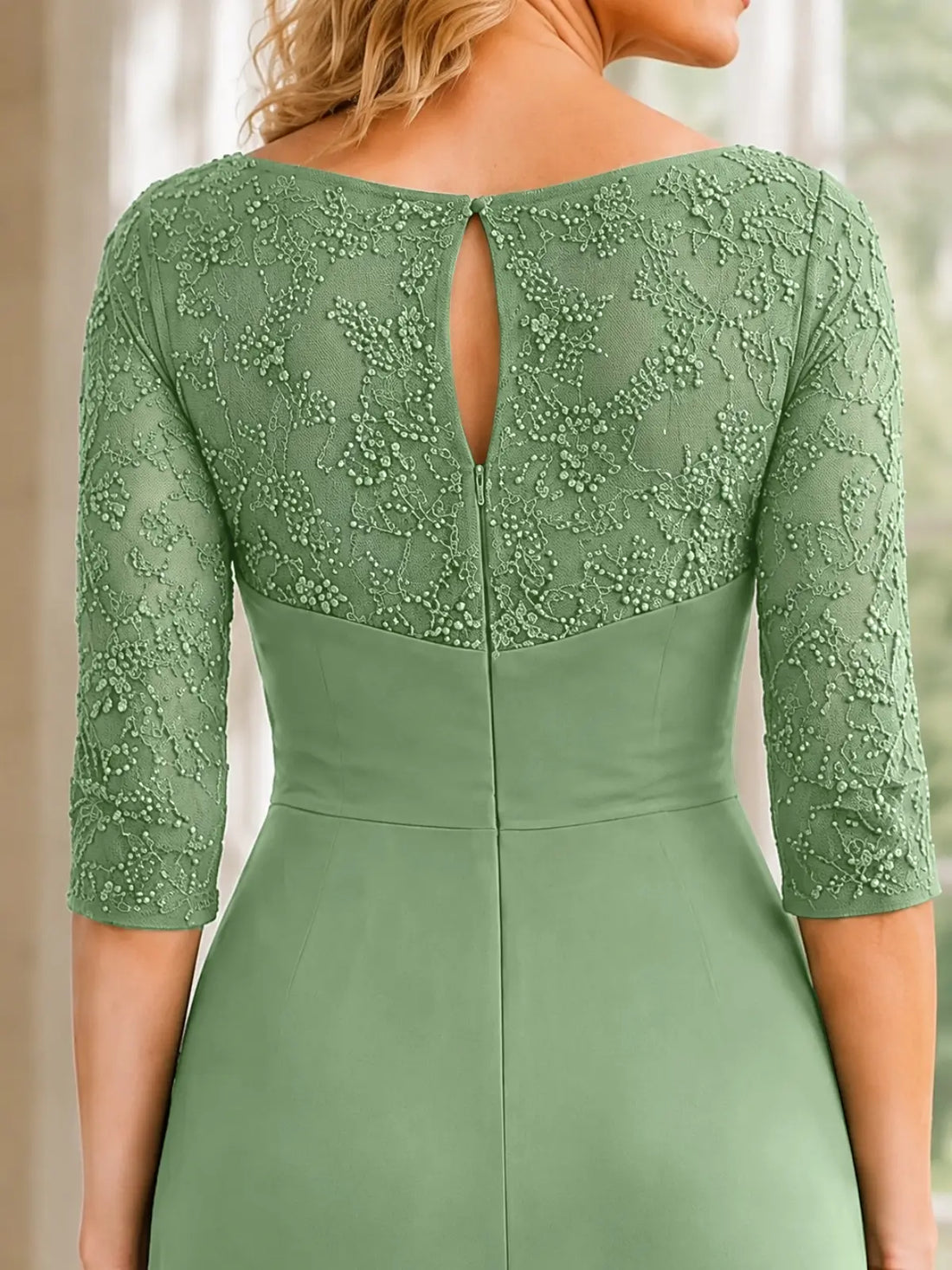 A-line Chiffon Mother of the Bride Dress