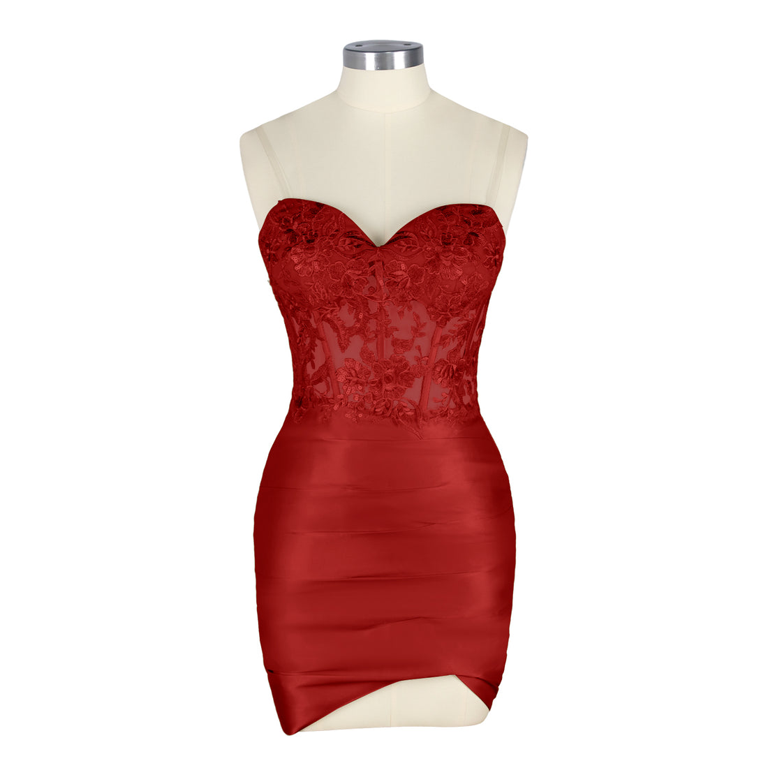 Pleated Homecoming Dress 