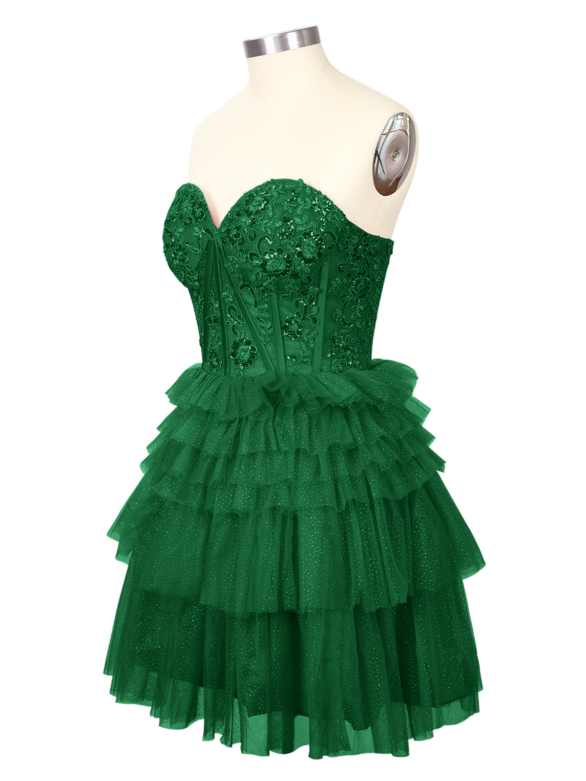 Sparkle Sweetheart Mini Gown Dress 
