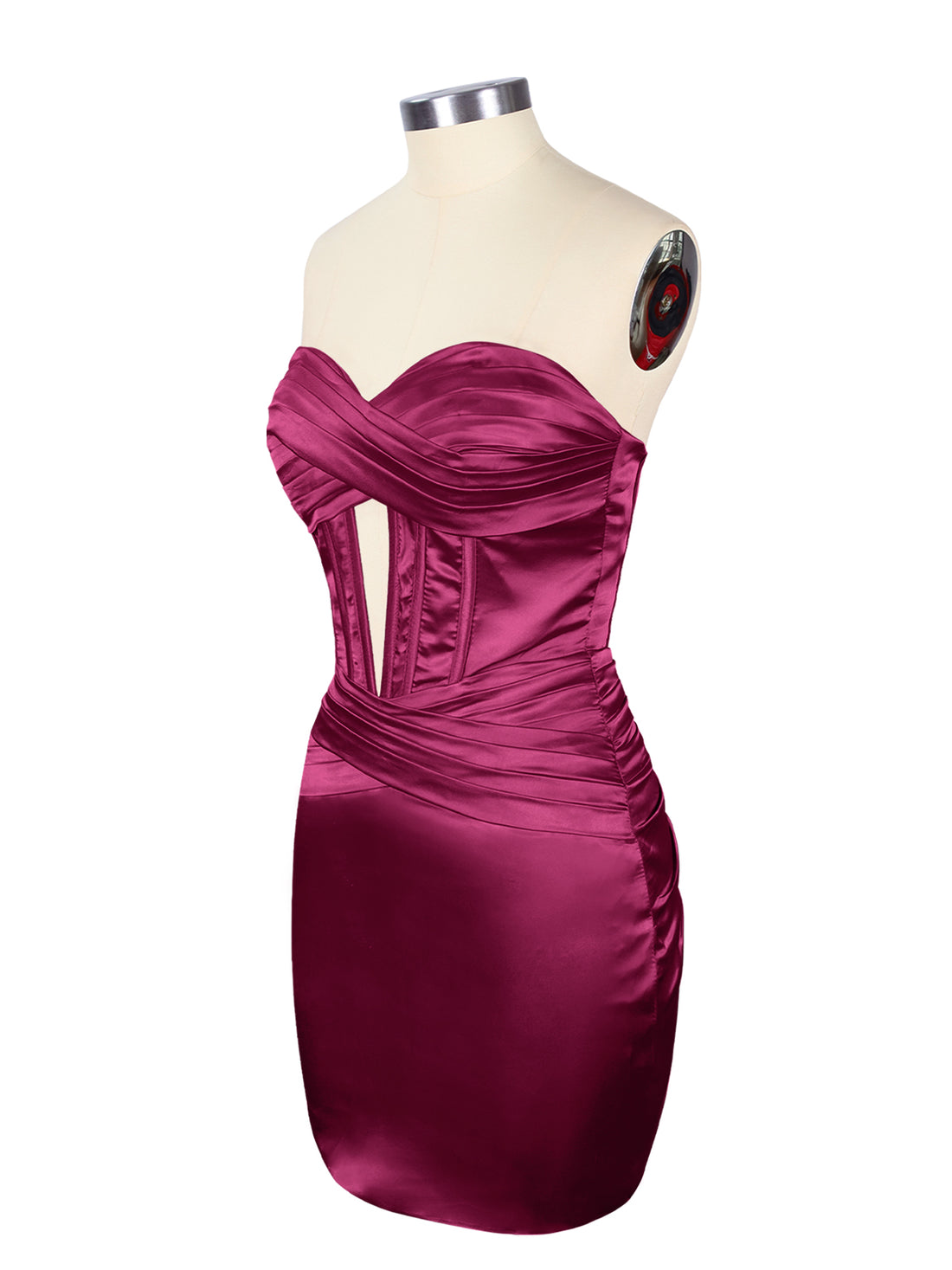 Sweetheart Corset Cutout Mini Dress 