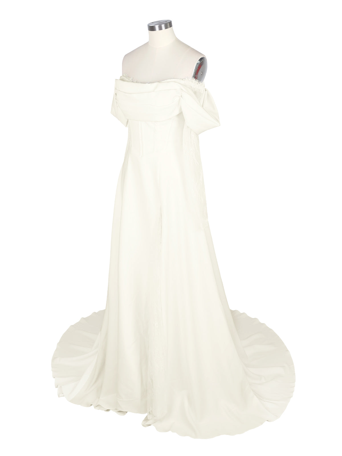 Lace Long Sleeves Wedding Dress 