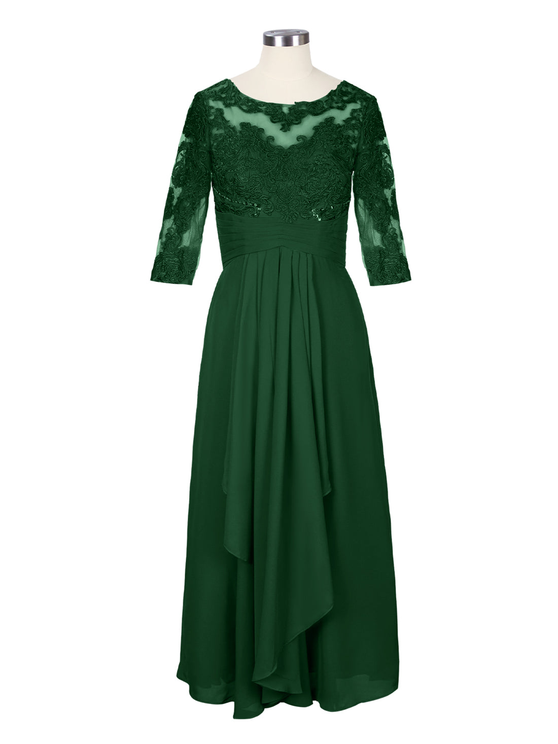 Three Quarter Sleeve Mother Dress 