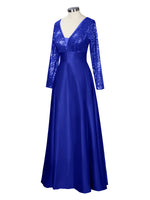 Long Sleeveless Sequin Prom Dress 