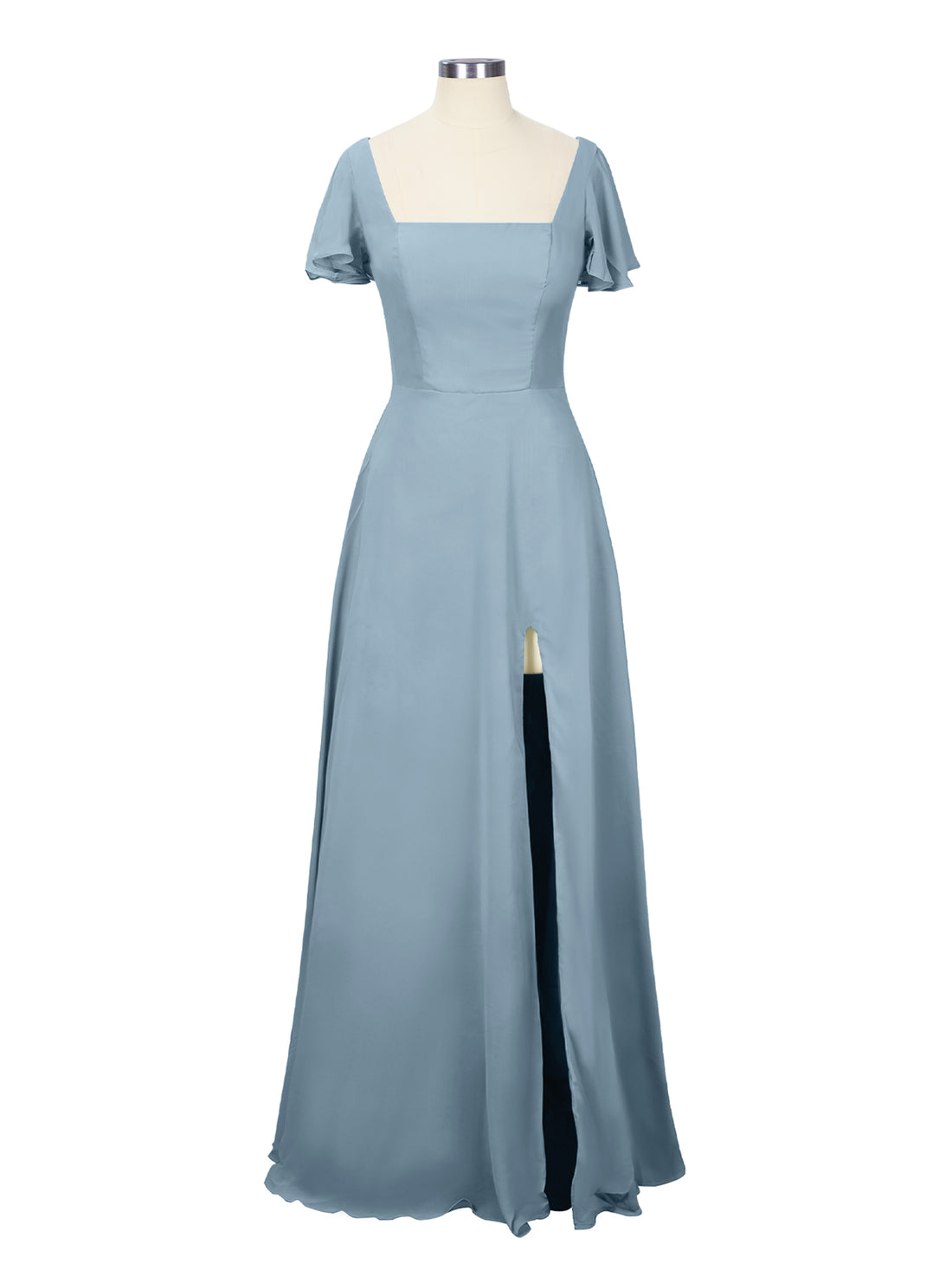 Flutter Sleeves Bridesmaid Dress 