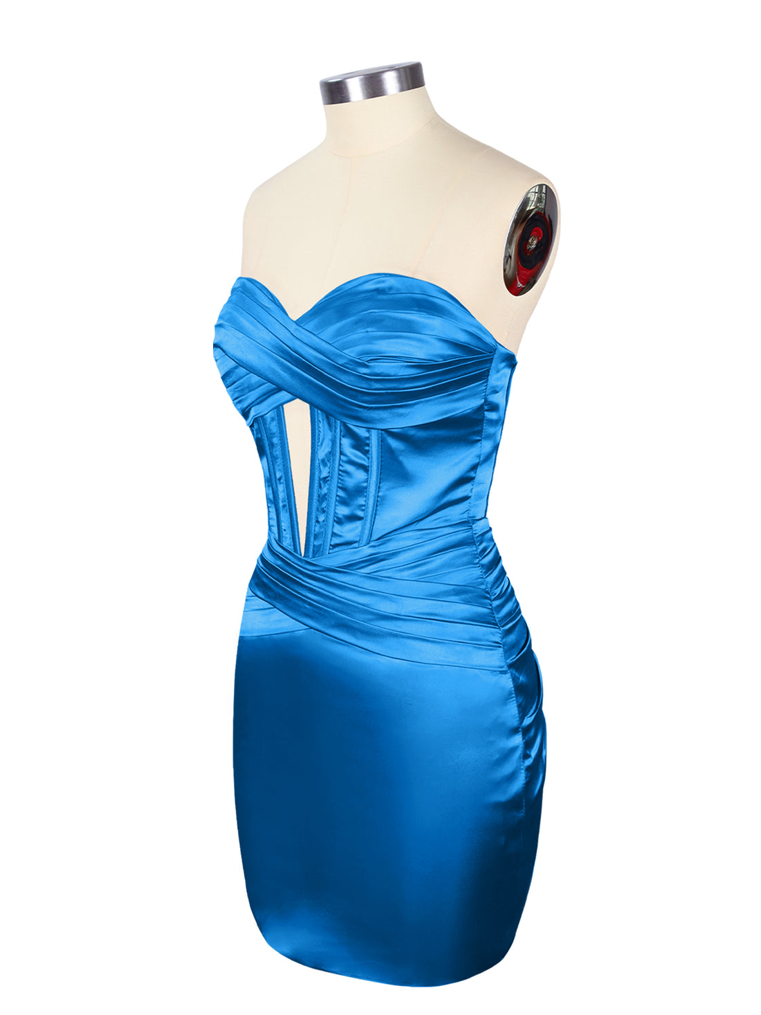Sweetheart Corset Cutout Mini Dress 