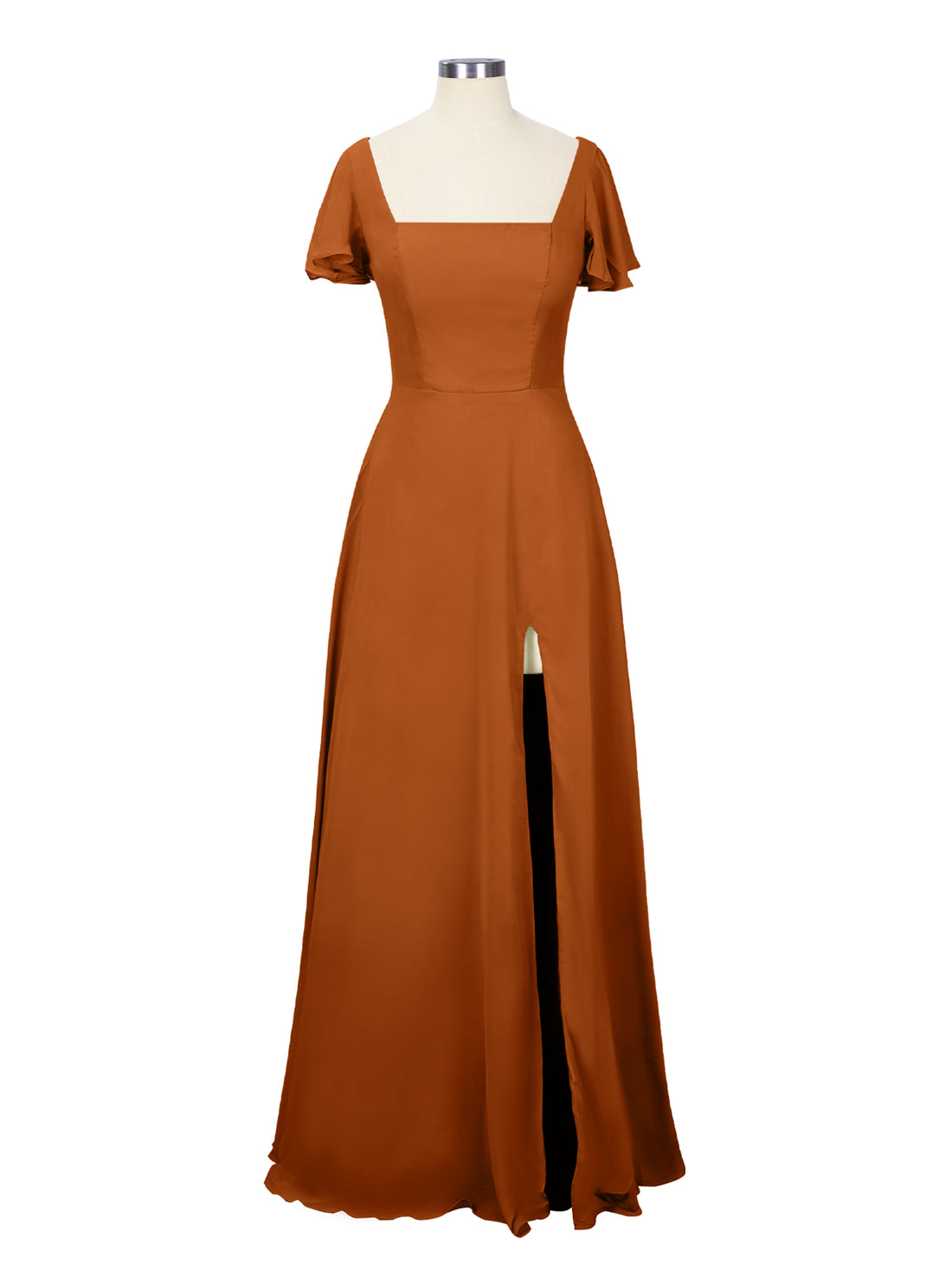 Flutter Sleeves Bridesmaid Dress 