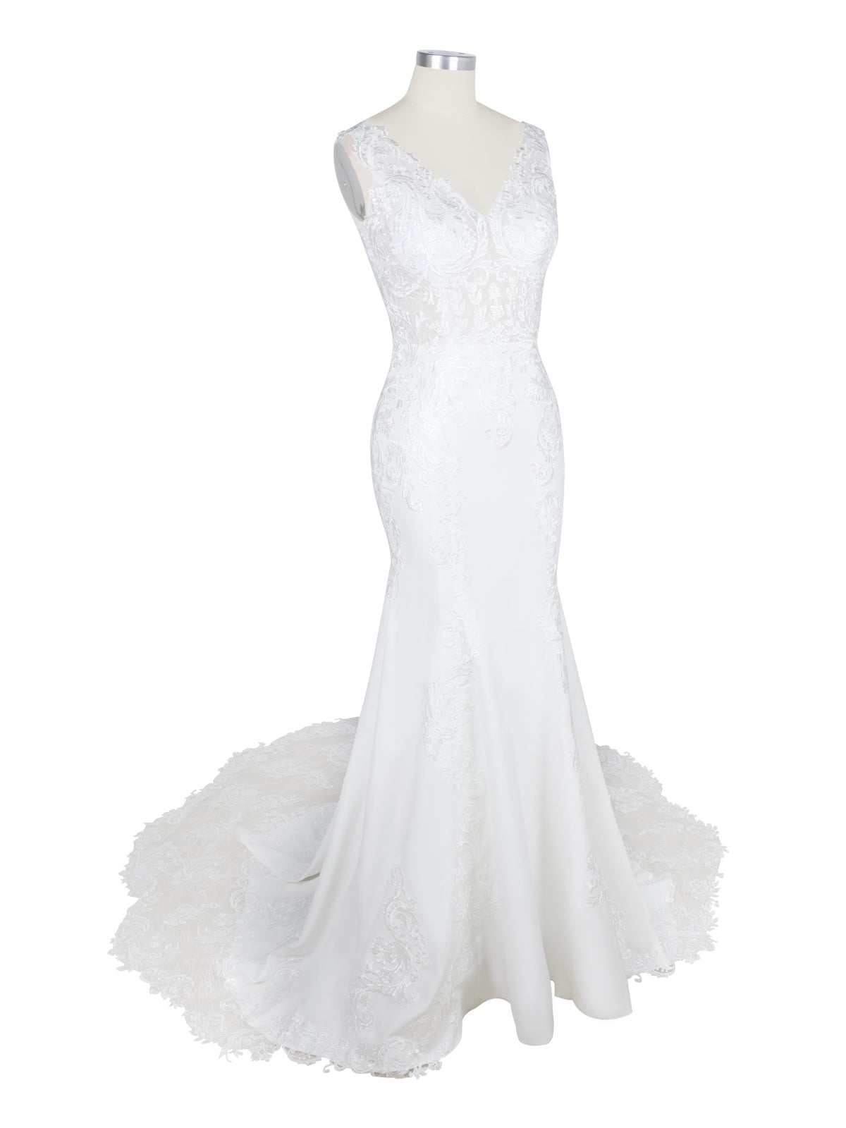 Mermaid Lace Wedding Dress 