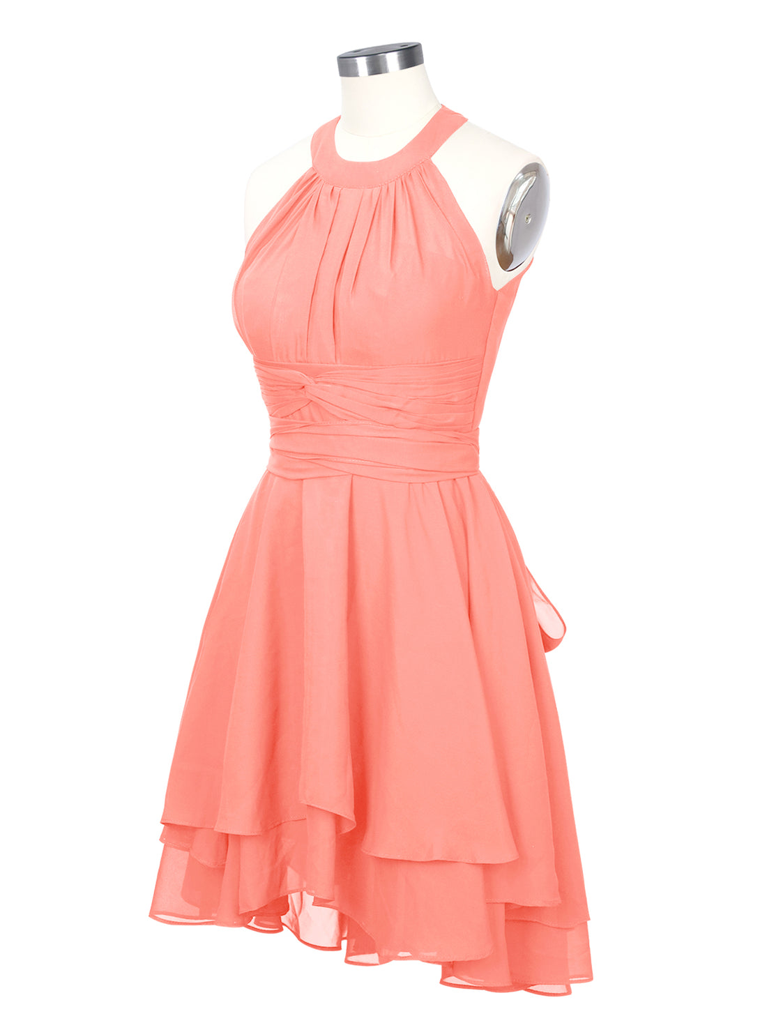 Halter Bridesmaid Dress 
