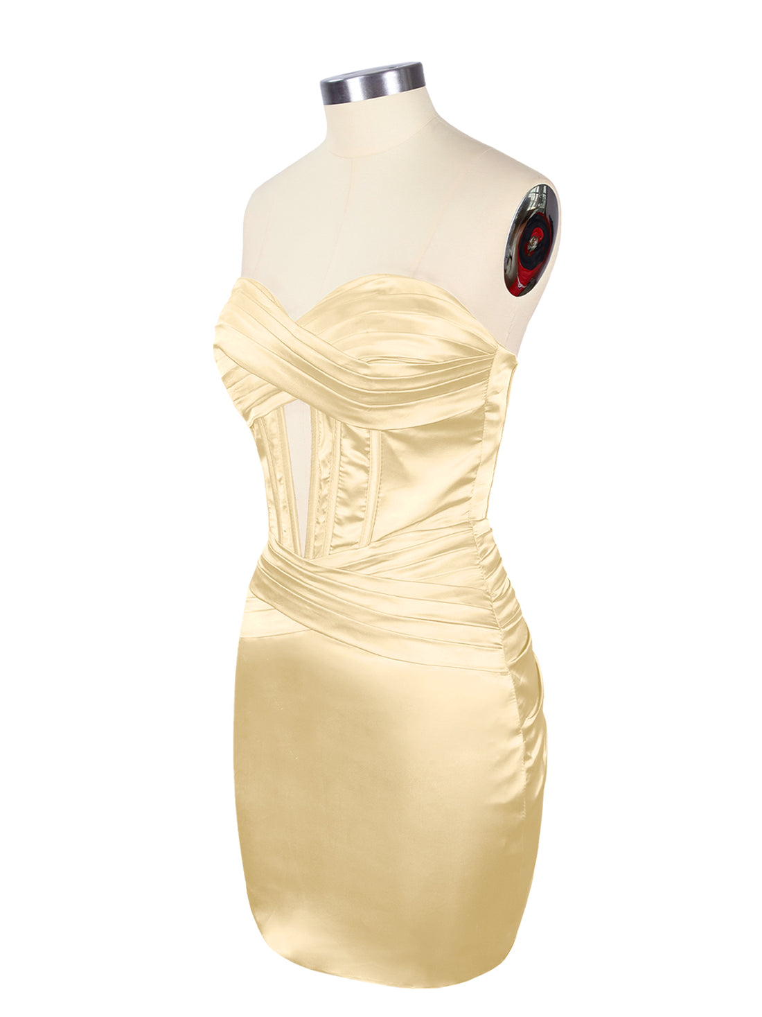 Sweetheart Corset Cutout Mini Dress 