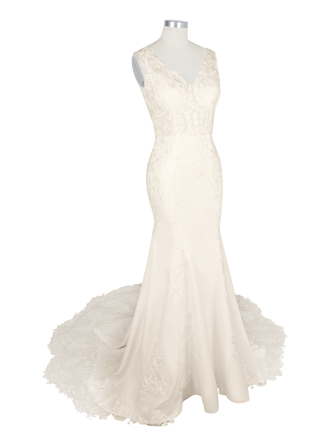 Mermaid Lace Wedding Dress 