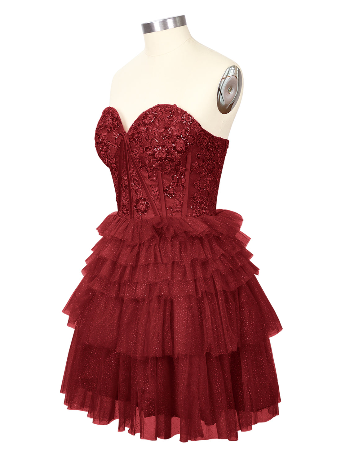 Sparkle Sweetheart Mini Gown Dress 