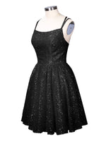 Sparkly Sequined A-line Mini Dress 