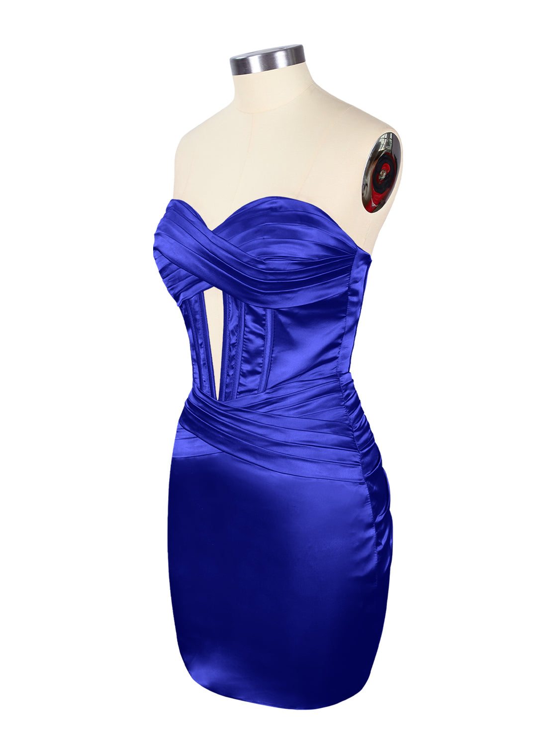 Sweetheart Corset Cutout Mini Dress 