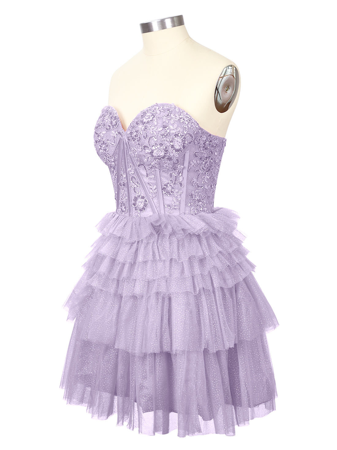 Sparkle Sweetheart Mini Gown Dress 