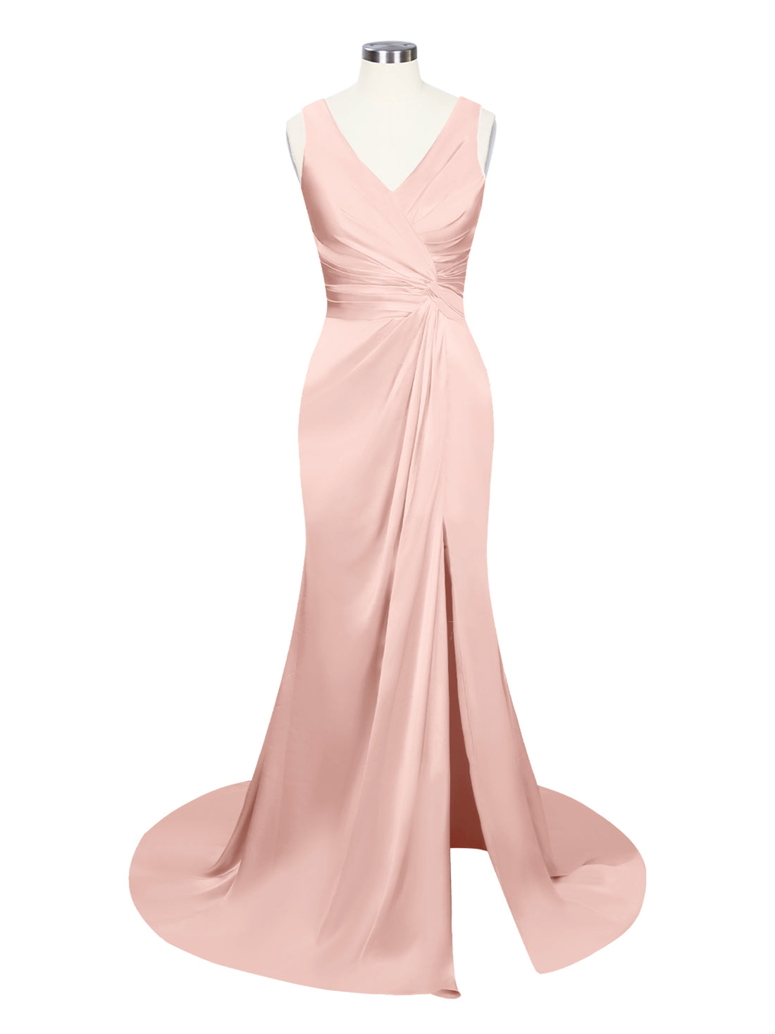 Slit Sheath Prom Dress 