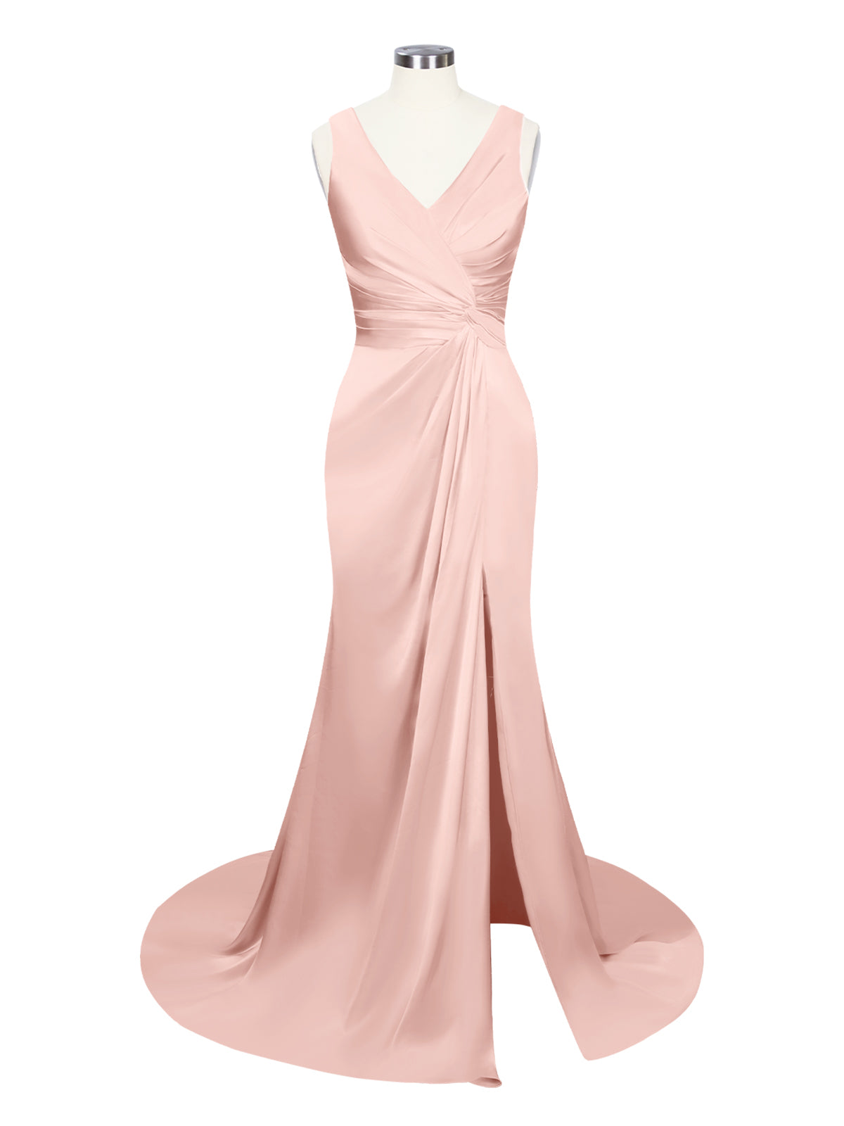 Slit Sheath Prom Dress 
