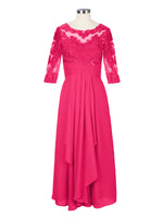 Three Quarter Sleeve Mother Dress 