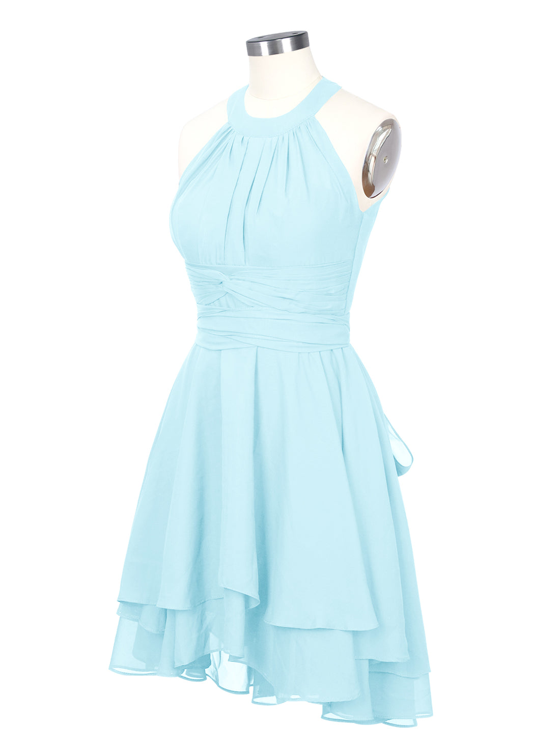 Halter Bridesmaid Dress 