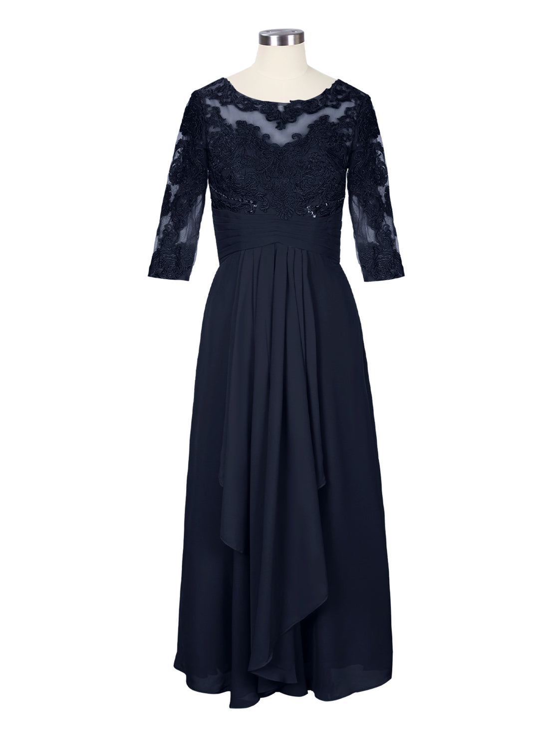 Three Quarter Sleeve Mother Dress 