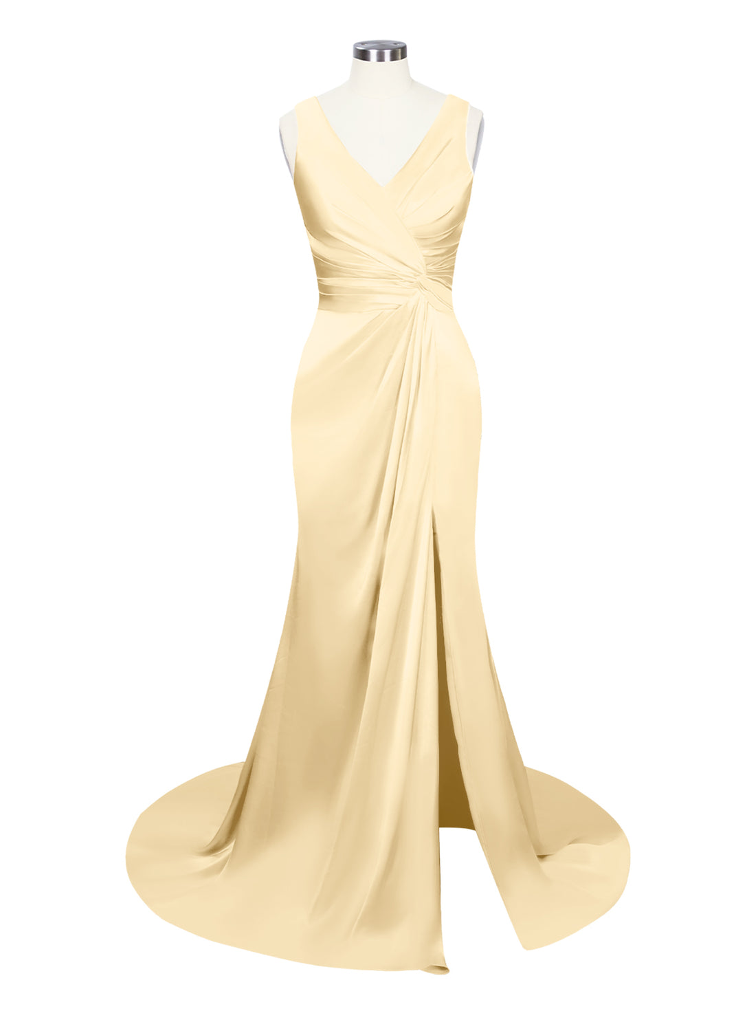 Slit Sheath Prom Dress 